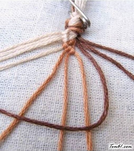 手链的编法和编织教程图片5