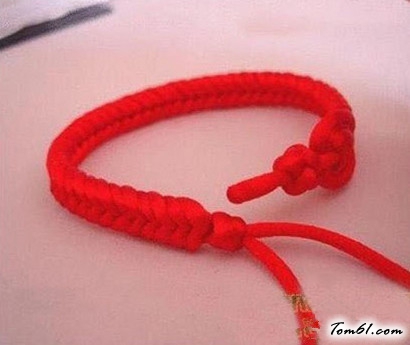 中国结编织手链的编法和编织教程图片6