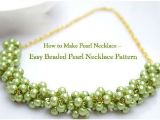珍珠项链的编法和编织教程