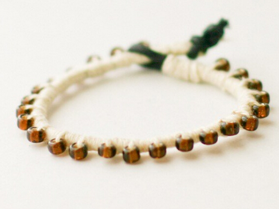 串珠手链的编法和编织教程