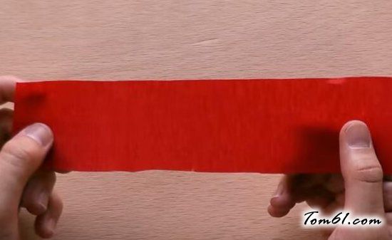 纸条玫瑰花的折纸方法教程-纸条玫瑰图片2