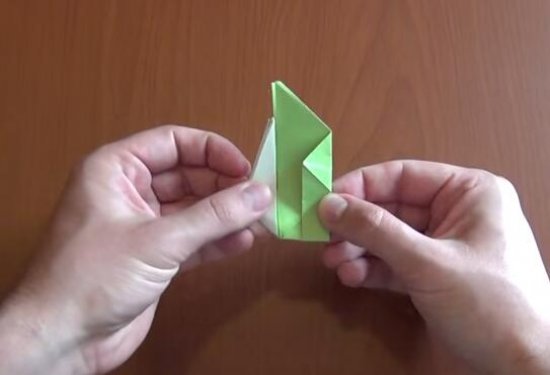 翼龙折纸大全图解 怎么折出一只翼龙图片11