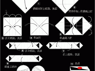 色子的折纸图解与方法教程