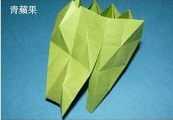 立体苹果手工折纸教程图片11