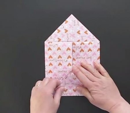 告白神器 爱心信封折纸步骤图分享图片18