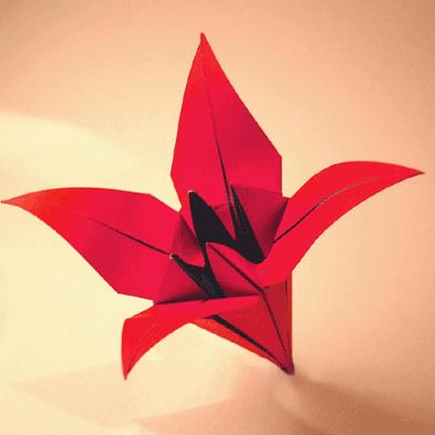 百合手工折纸教程图解大全图片1