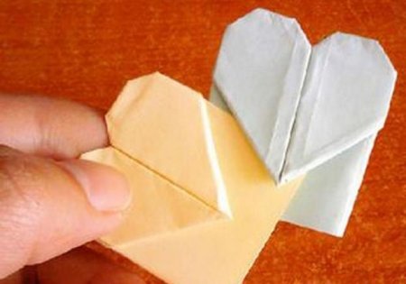 立体版四叶草折纸教程-心型四叶草 图片13