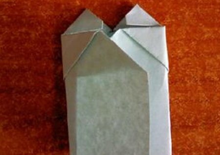 立体版四叶草折纸教程-心型四叶草 图片10