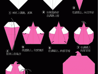 苹果的折纸图解与方法教程
