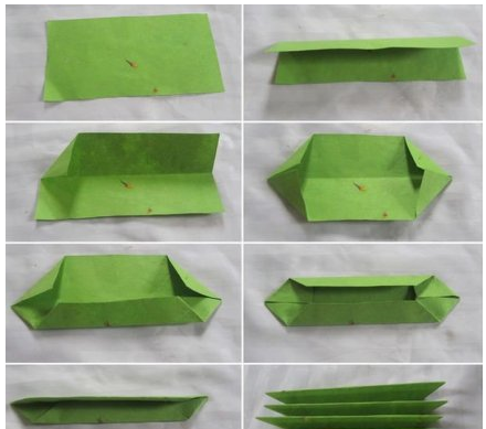 莲花折纸大全 实用莲花灯图片5