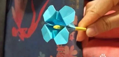 立体四叶草折法图解-简单漂亮的四叶草图片15