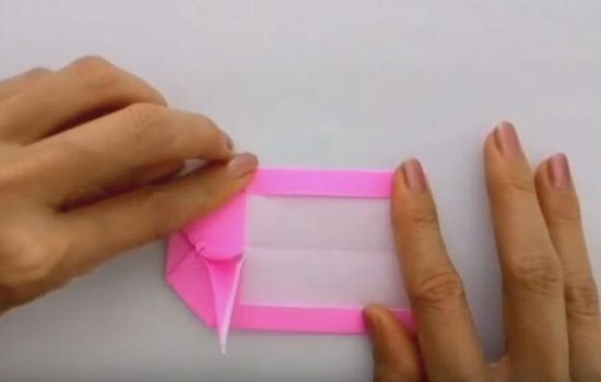 拖鞋的折纸方法步骤图片10