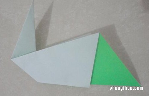 折纸水鸟的方法图解 图片8