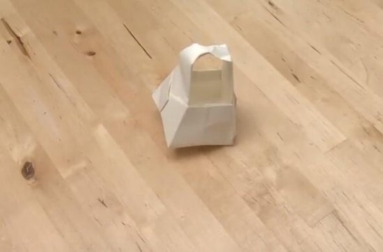 迷你篮子的折纸方法 折纸篮子详细教程图片15