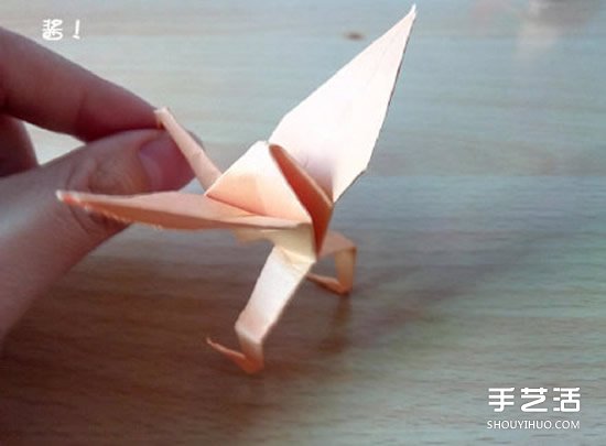 折纸猥琐鹤的方法图解图片23