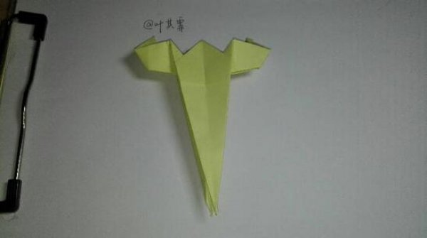 蝎子的折纸图解 怎么折出一只纸蝎子1图片10