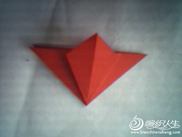 折纸玫瑰纸球花手工制作图片5