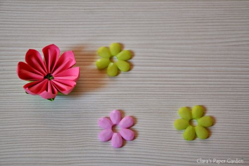 动人的樱花 折纸花大全简单的图解图片1