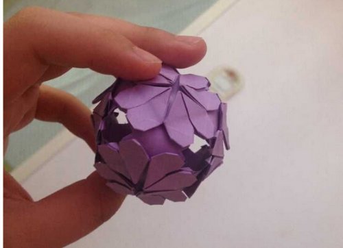 梦幻的紫色小花球图片16