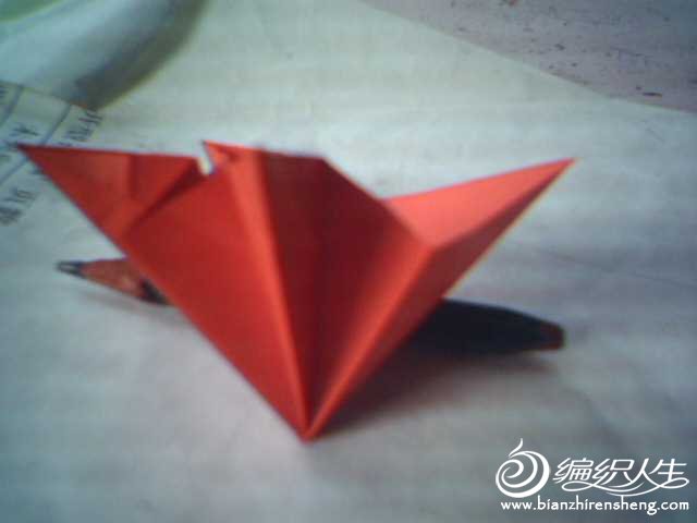 折纸玫瑰纸球花手工制作图片11