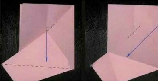 教你折一个美丽的樱花 五瓣樱花的折纸步骤6图片3