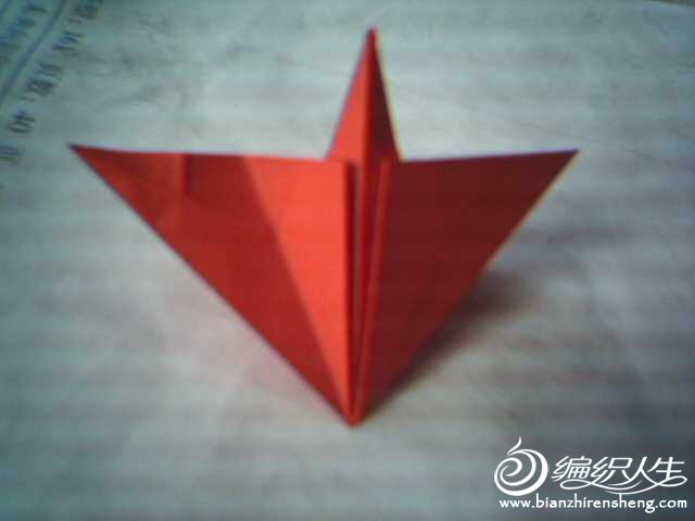 折纸玫瑰纸球花手工制作图片12