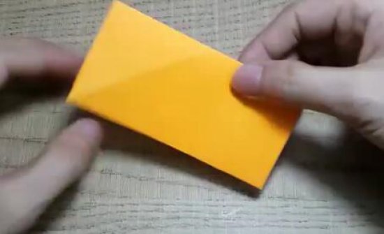 黄色纸伞的折纸方法 怎么折出一把油纸伞图片13