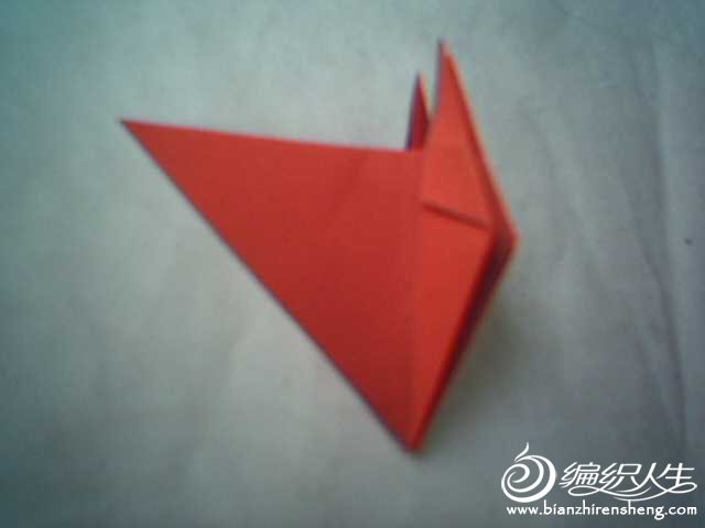 折纸玫瑰纸球花手工制作图片8