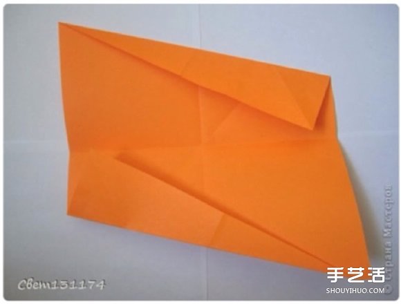 手工立体花球折纸图解 俄罗斯花球的折法图片4