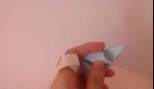心形戒指折纸图解图片9