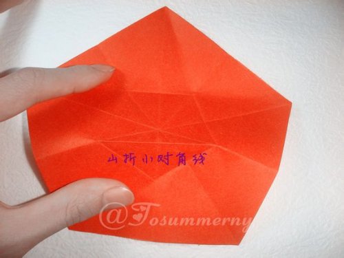 图解-立体五角星花图片11