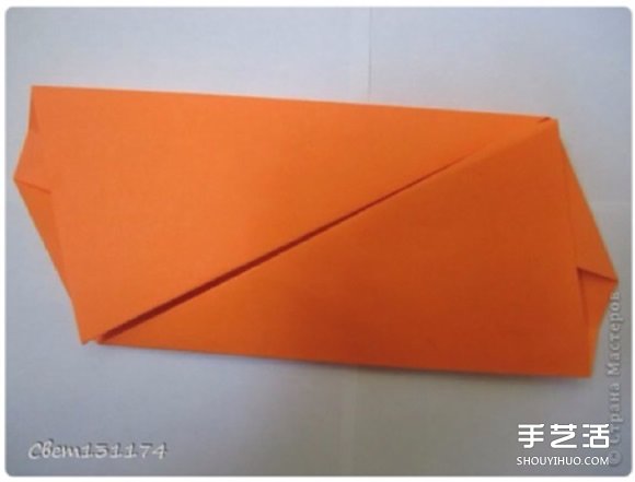 手工立体花球折纸图解 俄罗斯花球的折法图片8