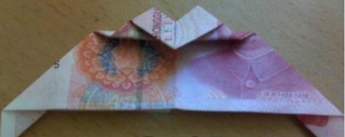 爱心戒指怎么折图解图片8