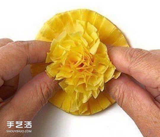 简单纸花教程图解图片4