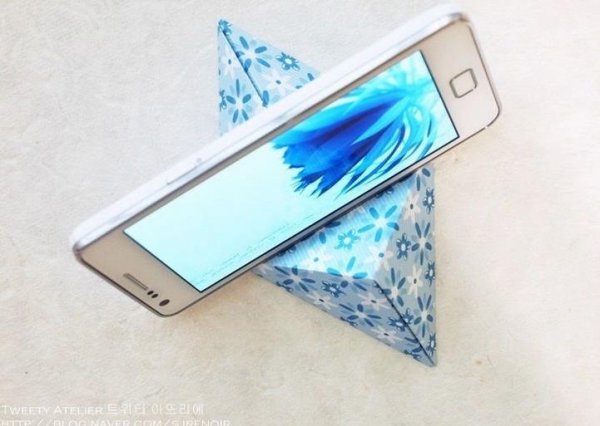 手机支架折纸方法图解在线看图片1