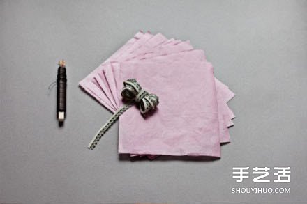 立体纸花的制作图解 立体纸花做法图解图片1