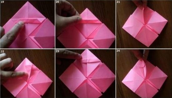 花朵相框怎么折，手工折纸相框图解在线看图片5