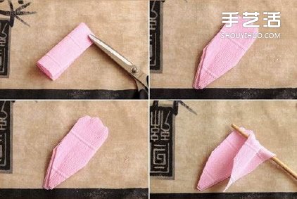美丽宛如真花的手工折纸花朵的折法图解图片5
