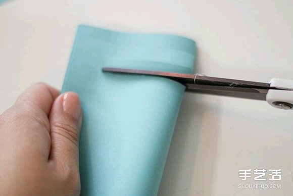 简单纸花的制作方法过程 手工纸花制作方法图解图片8