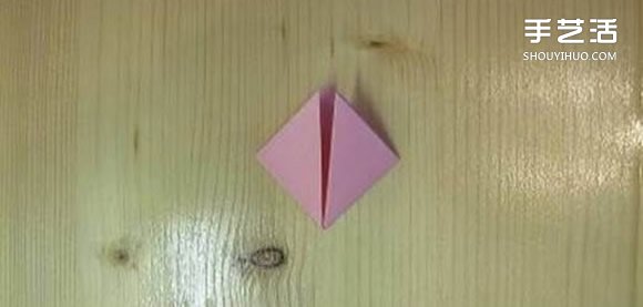 超美折纸花球的折法图解，相对还算简单的哦图片4