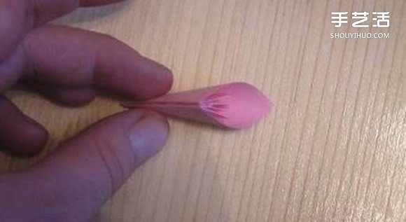 超美折纸花球的折法图解，相对还算简单的哦图片8