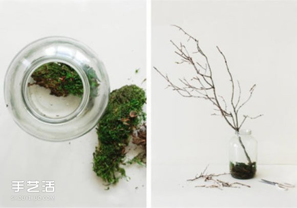 纸花盆景DIY教程图解图片3