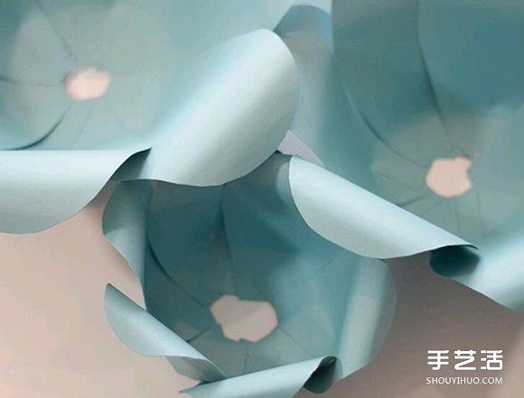 简单纸花的制作方法过程 手工纸花制作方法图解图片6
