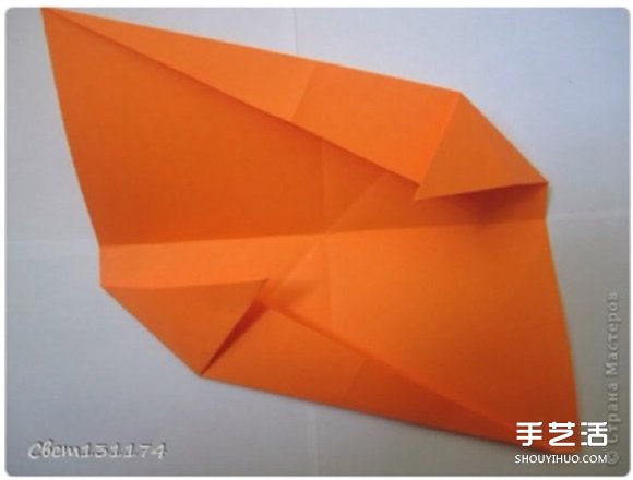 手工立体花球折纸图解 俄罗斯花球的折法图片6