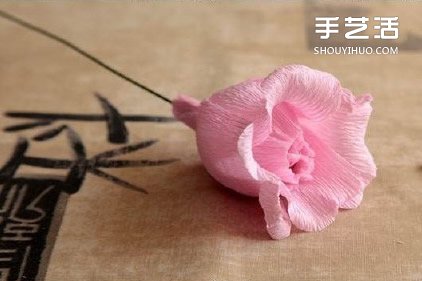美丽宛如真花的手工折纸花朵的折法图解图片6