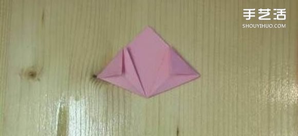 超美折纸花球的折法图解，相对还算简单的哦图片6