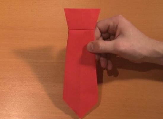 手工折纸领带 图片13