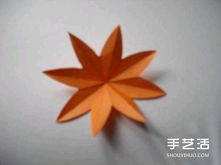 漂亮纸花DIY制作教程 简易纸花的做法图片10