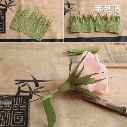美丽宛如真花的手工折纸花朵的折法图解图片9