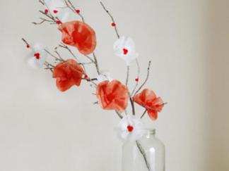 纸花盆景DIY折纸图解与方法教程